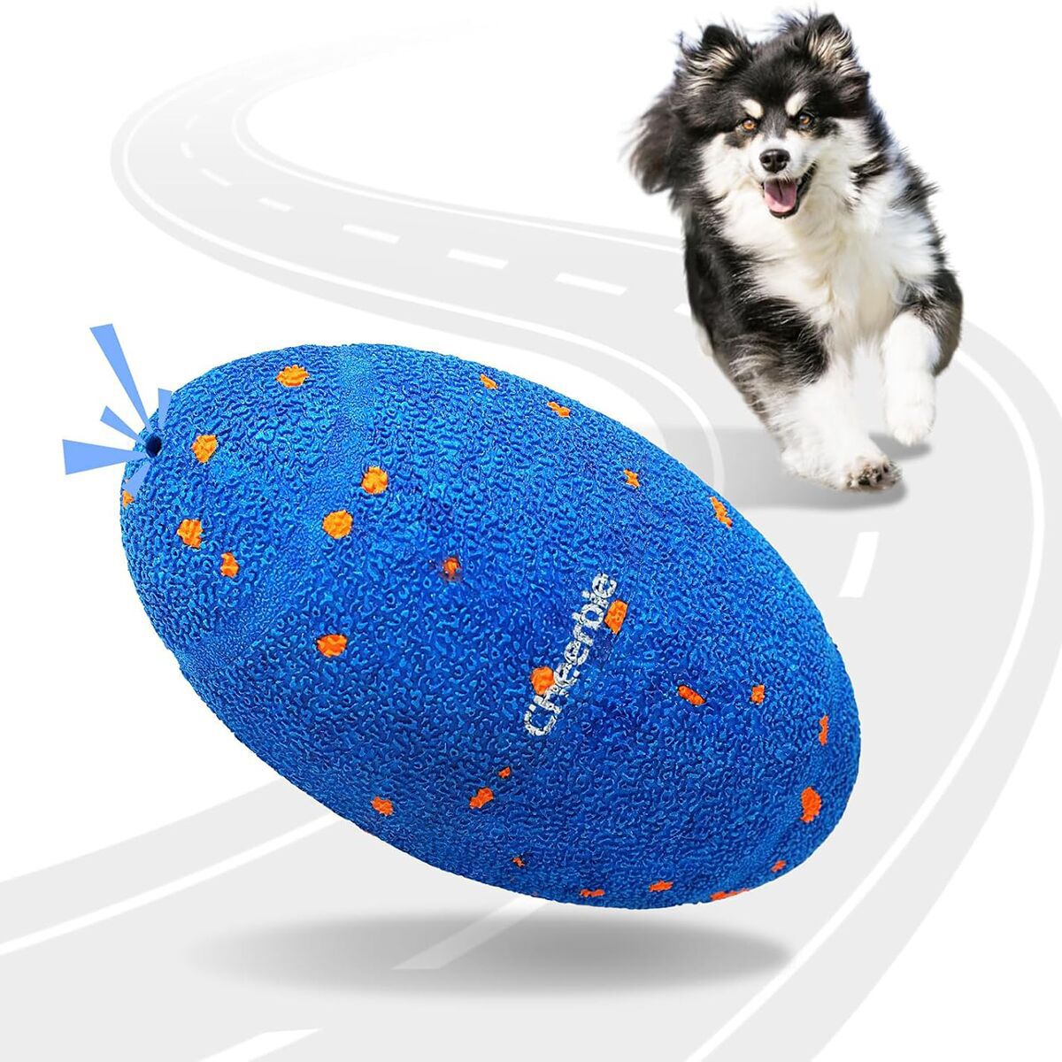 Cheerble Wicked Rugby Blue